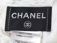 A Chanel Cream Silk Dress, Size 38.