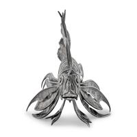 A Buccellati Silver Lionfish Table Ornament