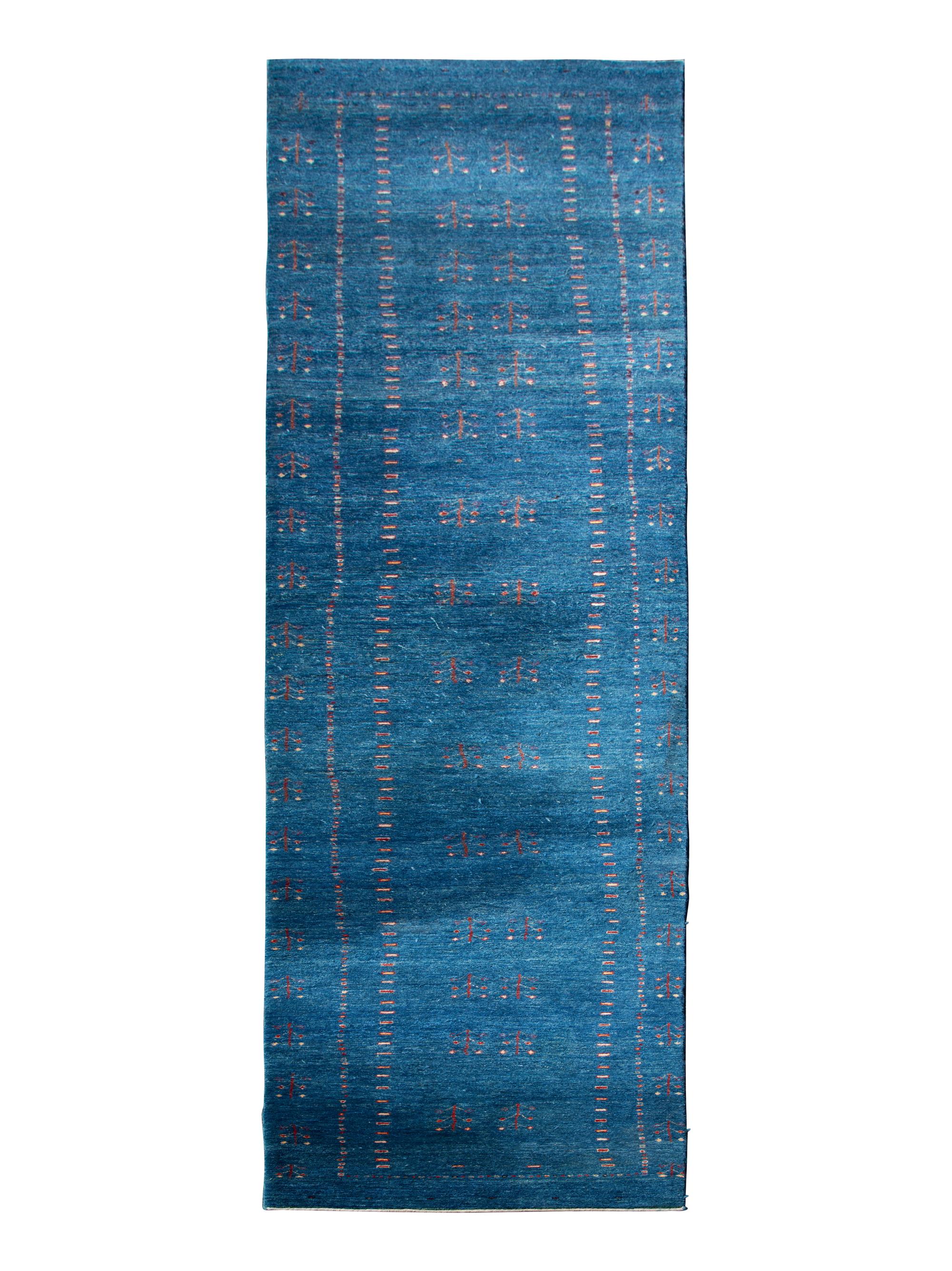 A Gabbeh Wool Runner — 20TH CENTURY