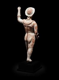 A Canosan Terracotta Figure of a Horseman