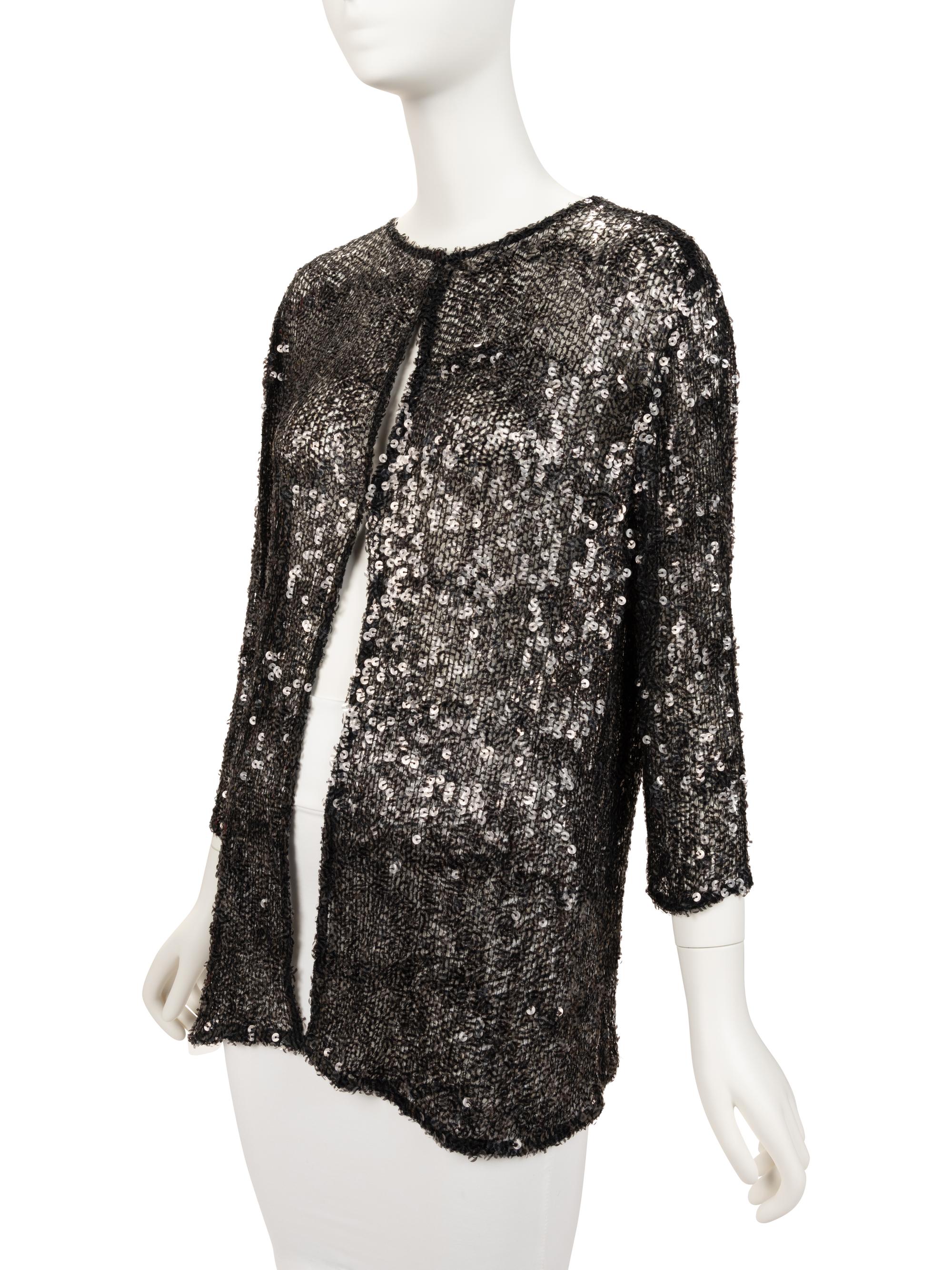 Two Ralph Rucci Sequined Items, 2000-10s