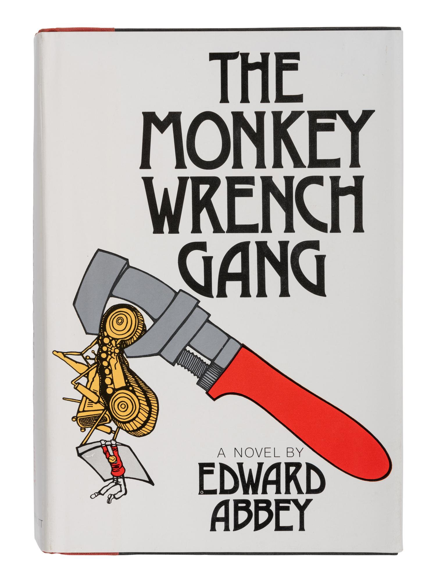 ABBEY, Edward (1927-1989). The Monkey Wrench Gang . Philadelphia and New York: J.B. Lippincott Company, 1975.