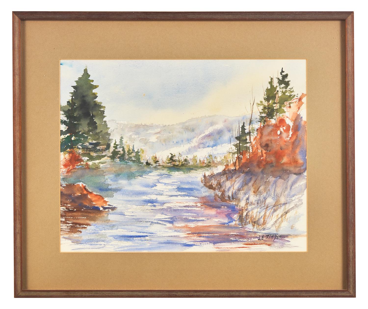Mountain River , 1969