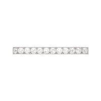 CARTIER, ANTIQUE PLATINUM AND DIAMOND BAR PIN