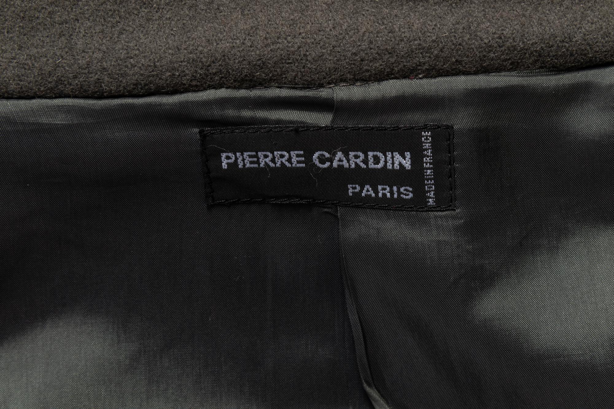 Pierre Cardin Grey Wool Coat