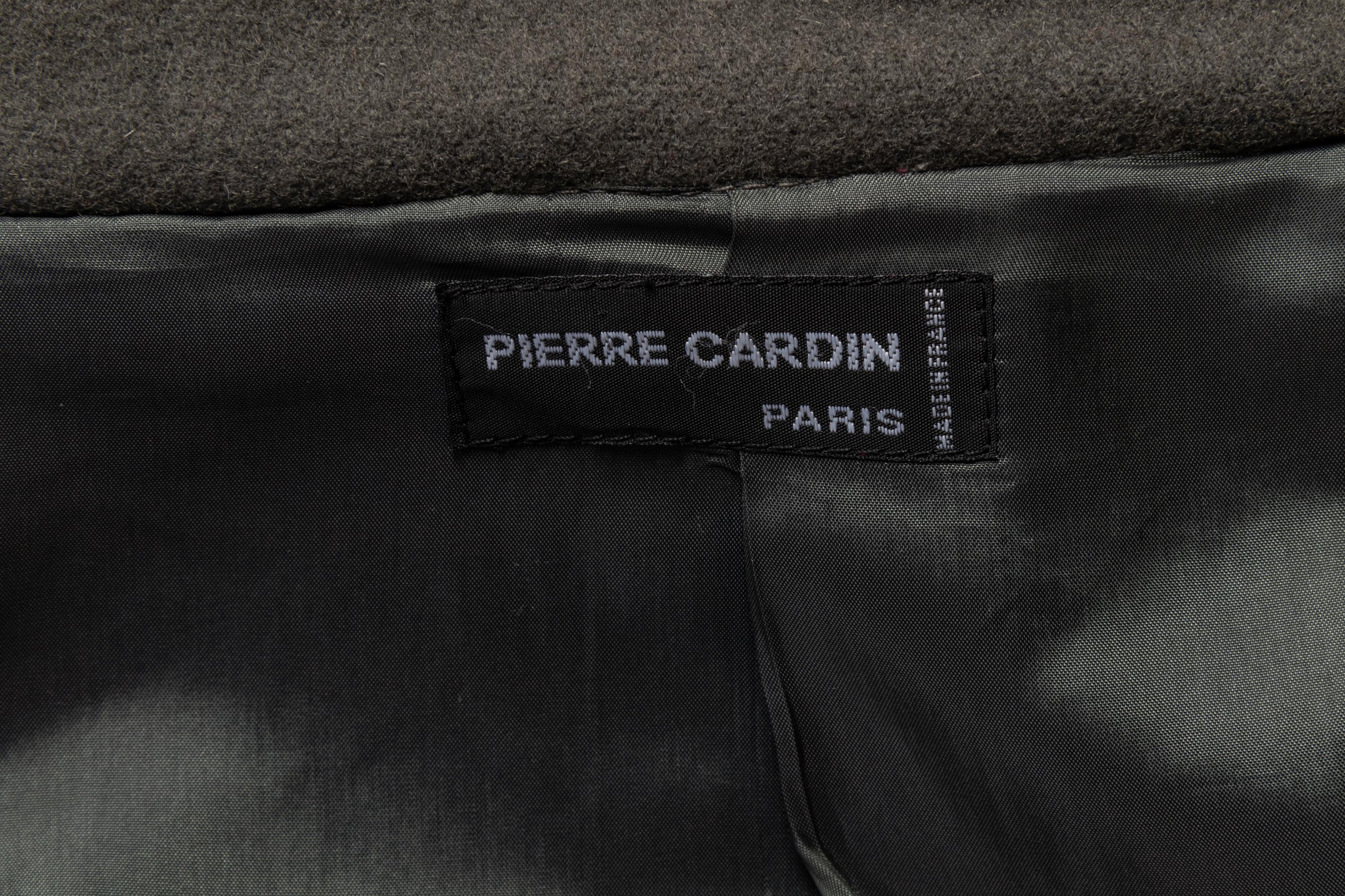 Pierre Cardin Grey Wool Coat