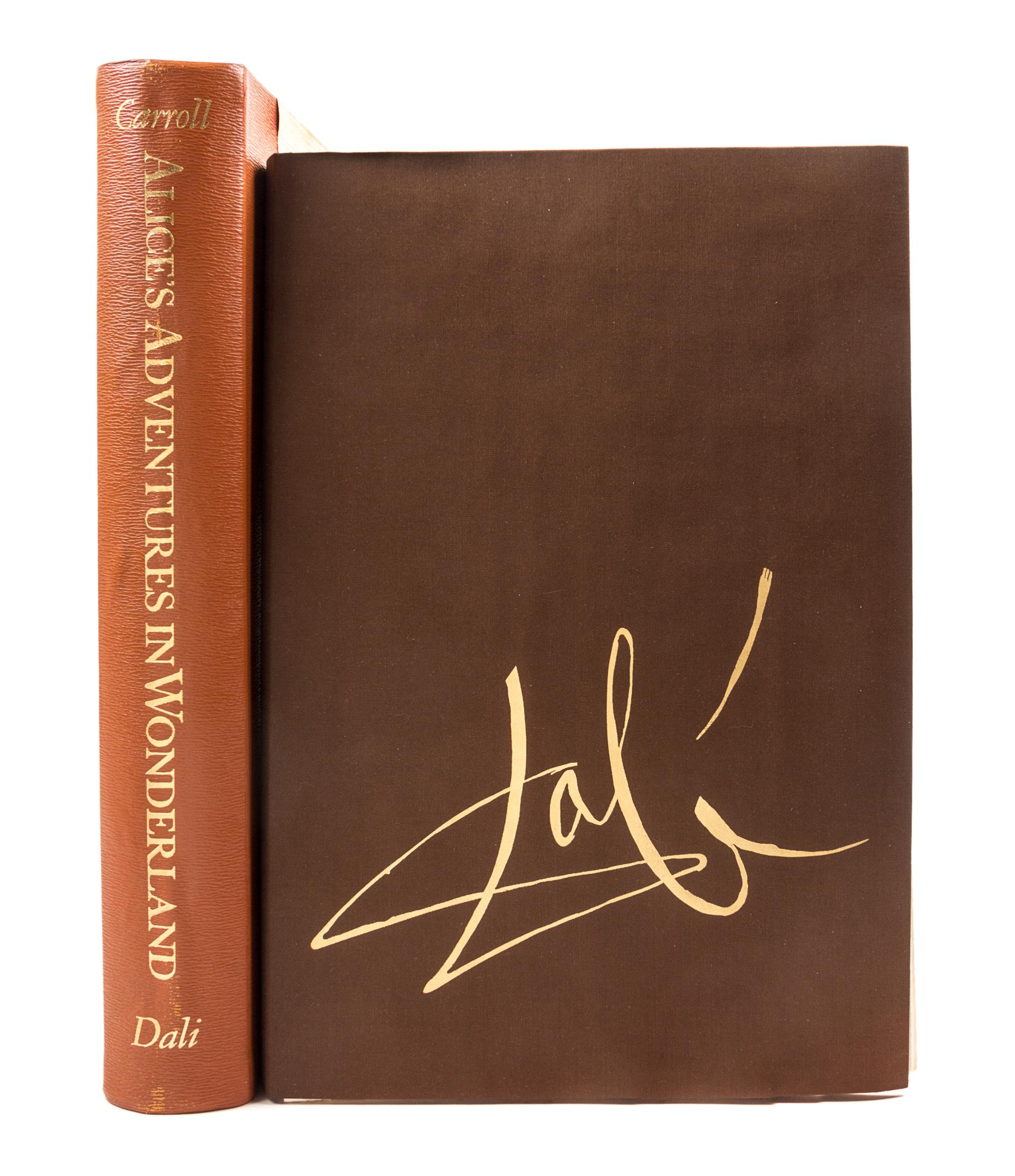 (DALI, SALVADOR) CARROLL, LEWIS. Alice's Adventures in Wonderland. NY, 1969. Limited, signed.