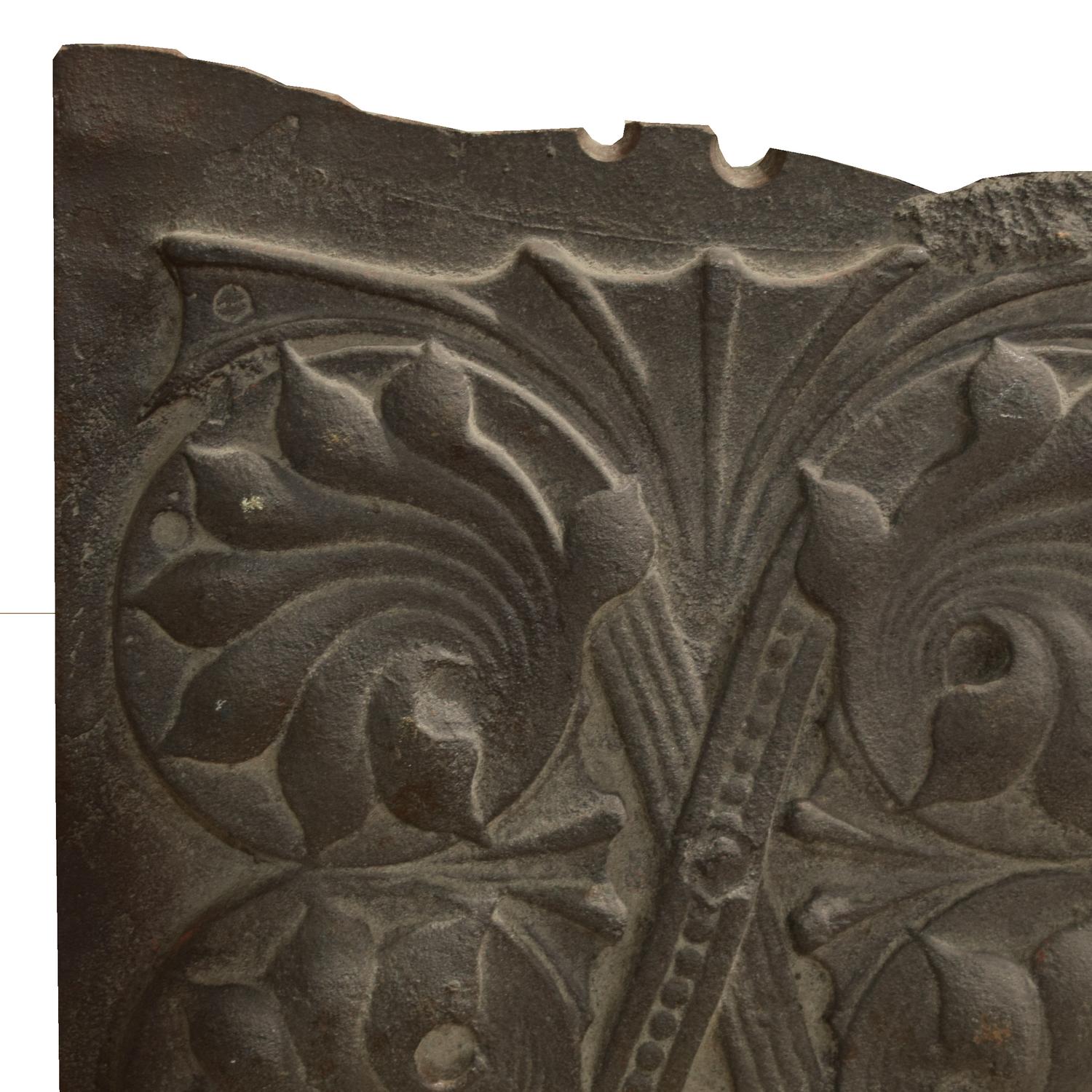 A Cast Iron Ornament from the Rookery Building, Chicago, IL 13.5" W x 4" D x 15" H — United States, Circa 1888