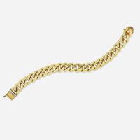 A 14K Yellow Gold Bracelet
