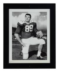 A Group of Six Photographs Depicting Mike Ditka as Chicago Bears Player Formerly Displayed at Mike Ditka’s Restaurant