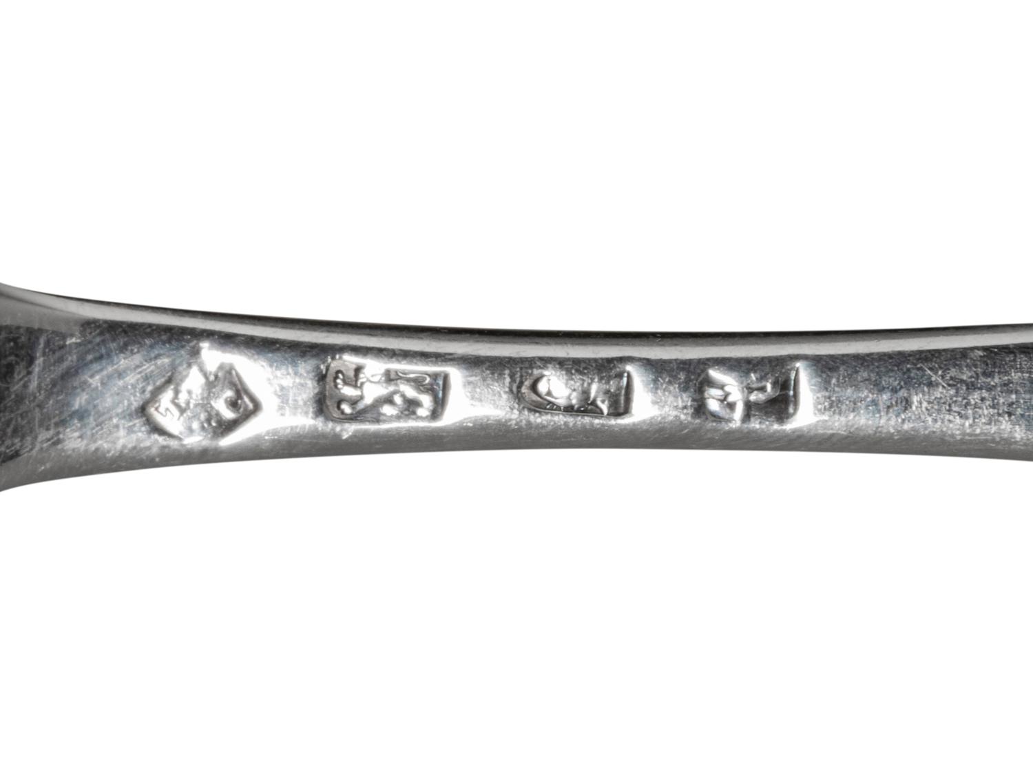 A Pair of George III Silver Berry Spoons