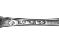 A Pair of George III Silver Berry Spoons