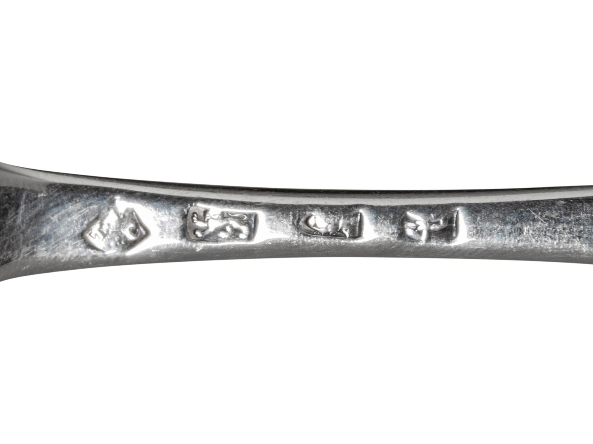A Pair of George III Silver Berry Spoons