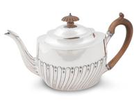 A George III Silver Teapot — Maker's Mark ID, London, 1804