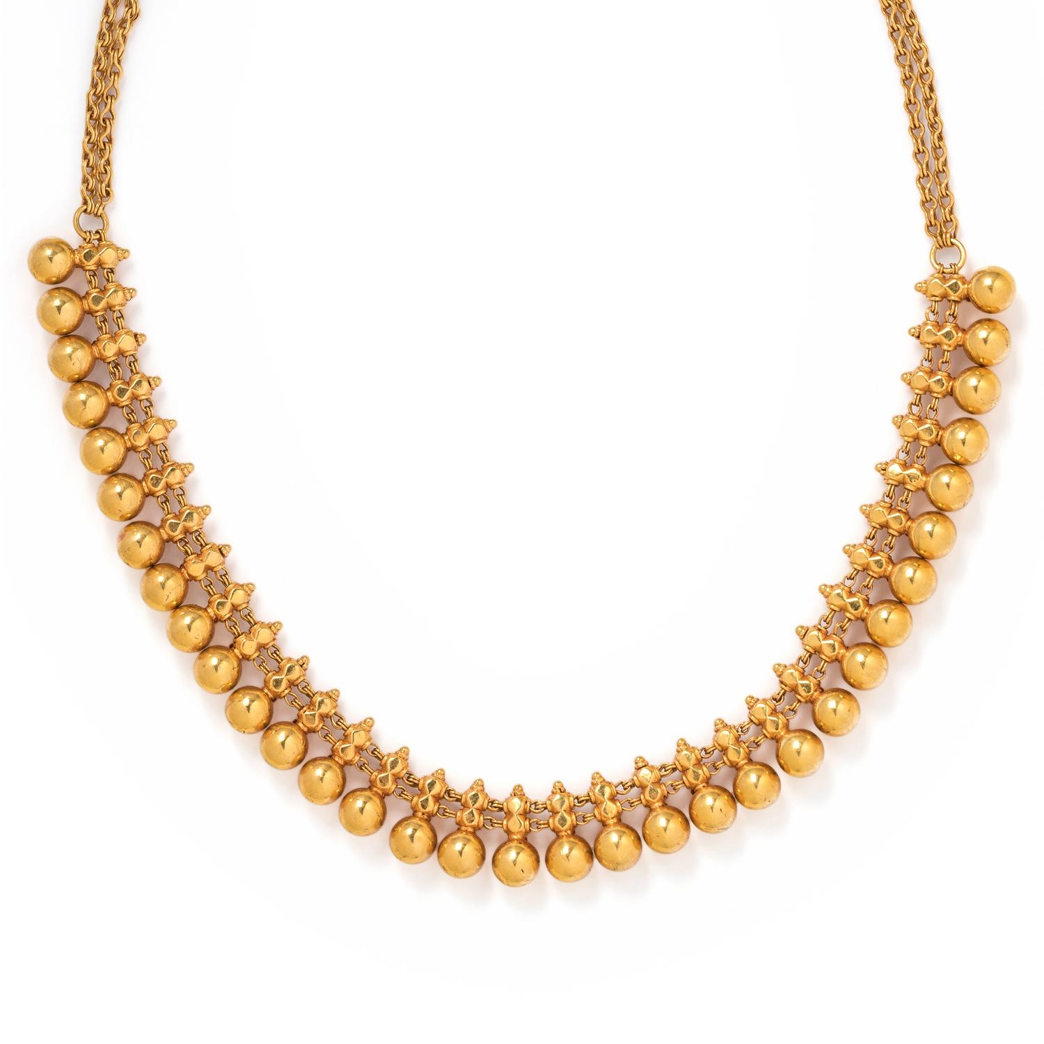 YELLOW GOLD NECKLACE