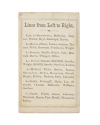 [POLITICS]. Radical Members of the South Carolina Legislature . Columbia, SC: J.G. Gibbes, 1868.