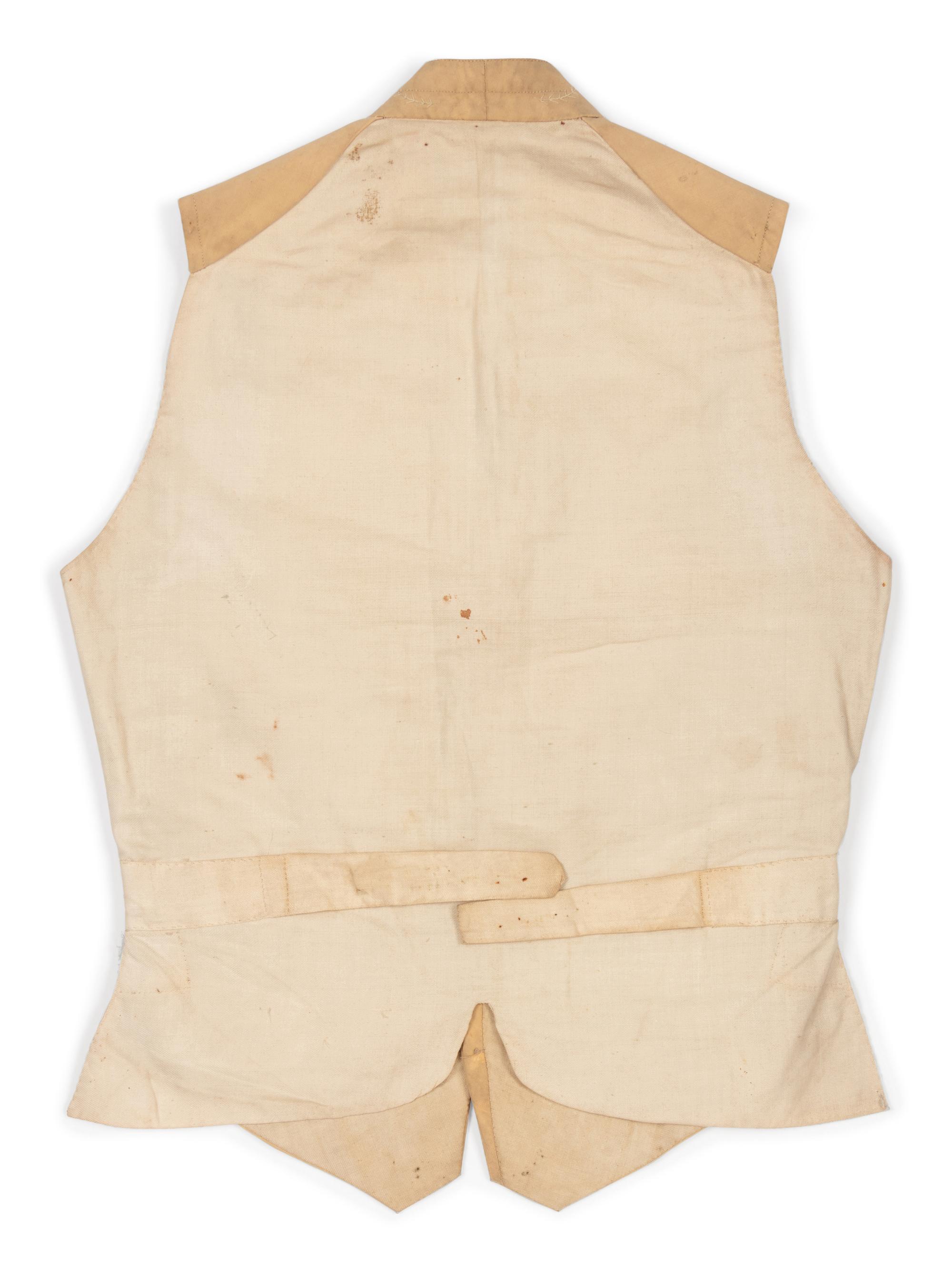 Three Men's 19th Century Waistcoats/Vests, 1840-1860