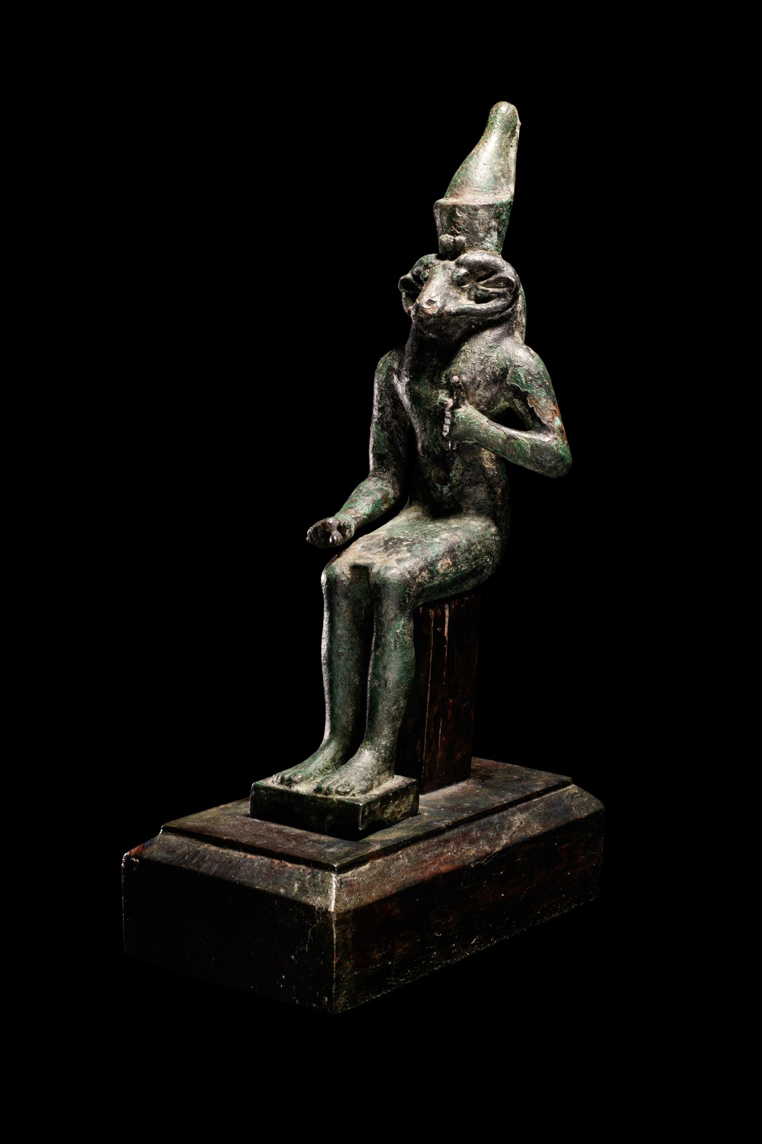 An Egyptian Bronze Khnum