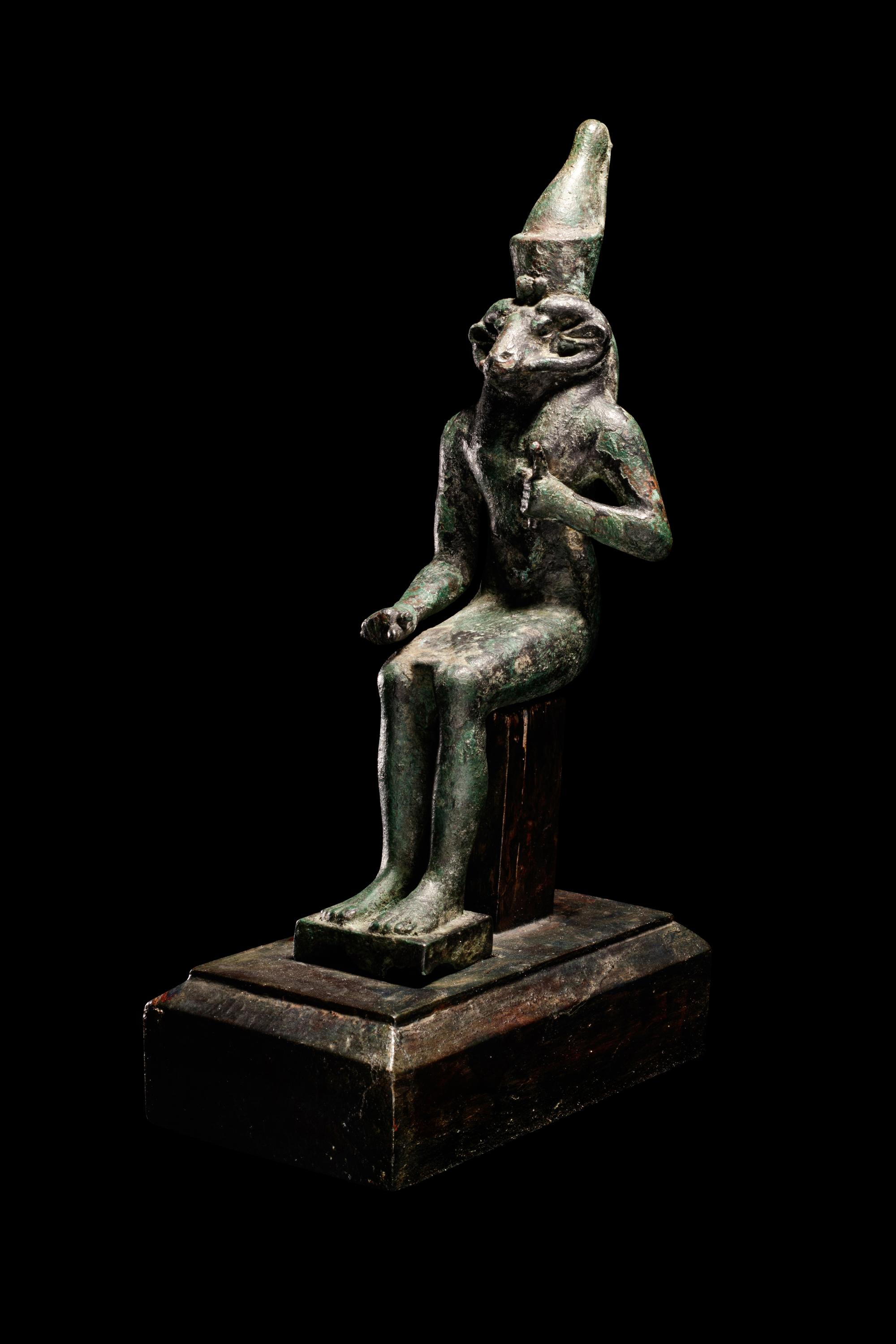 An Egyptian Bronze Khnum