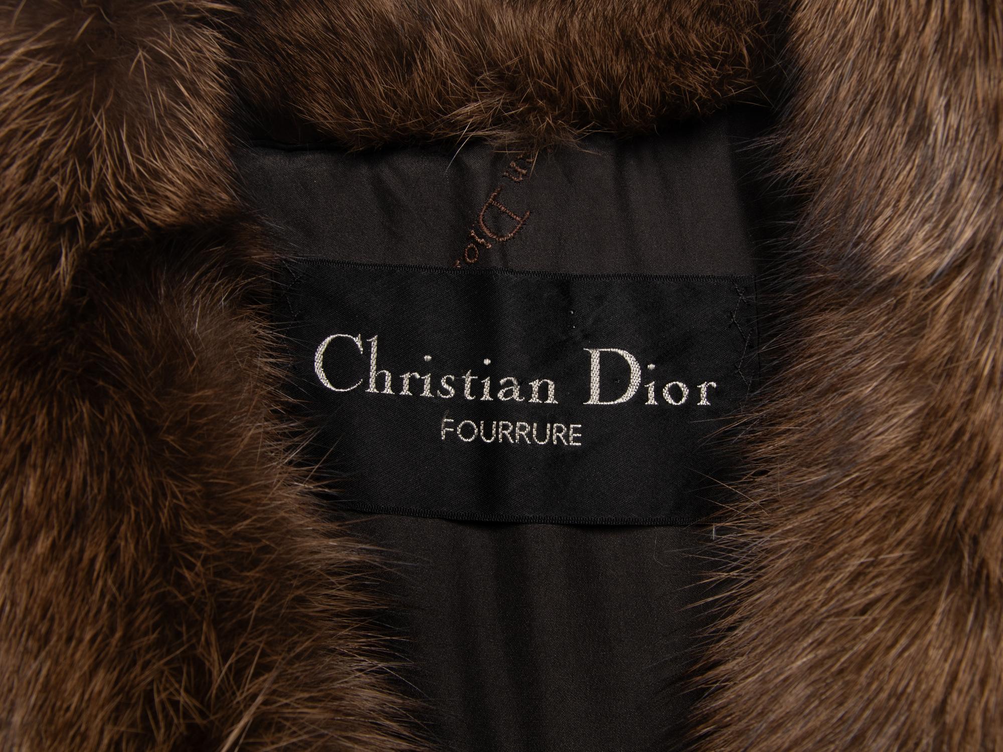 Christian Dior Fur Coat
