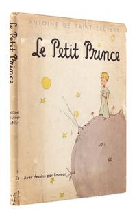 SAINT-EXUPÉRY, Antoine de (1900-1944). Le Petit Prince. New York: Reynal & Hitchcock, 1943.
