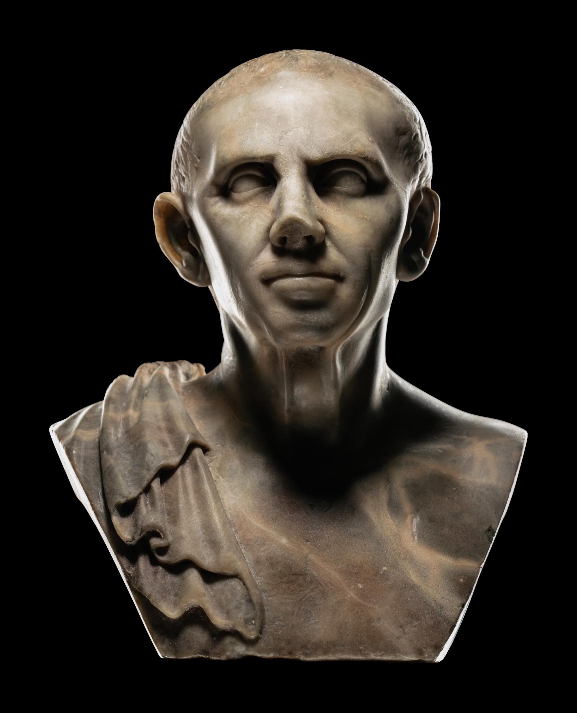 A Roman Marble Portrait Bust of a Man