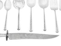 An American Silver Flatware Service