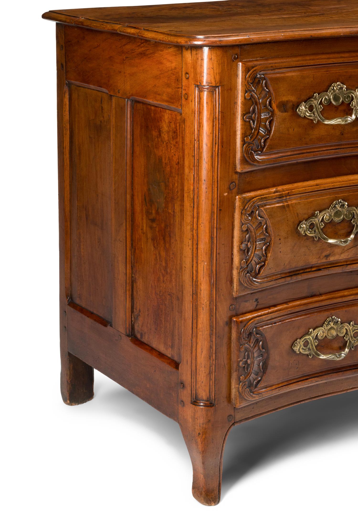 A French Provincial Walnut Commode