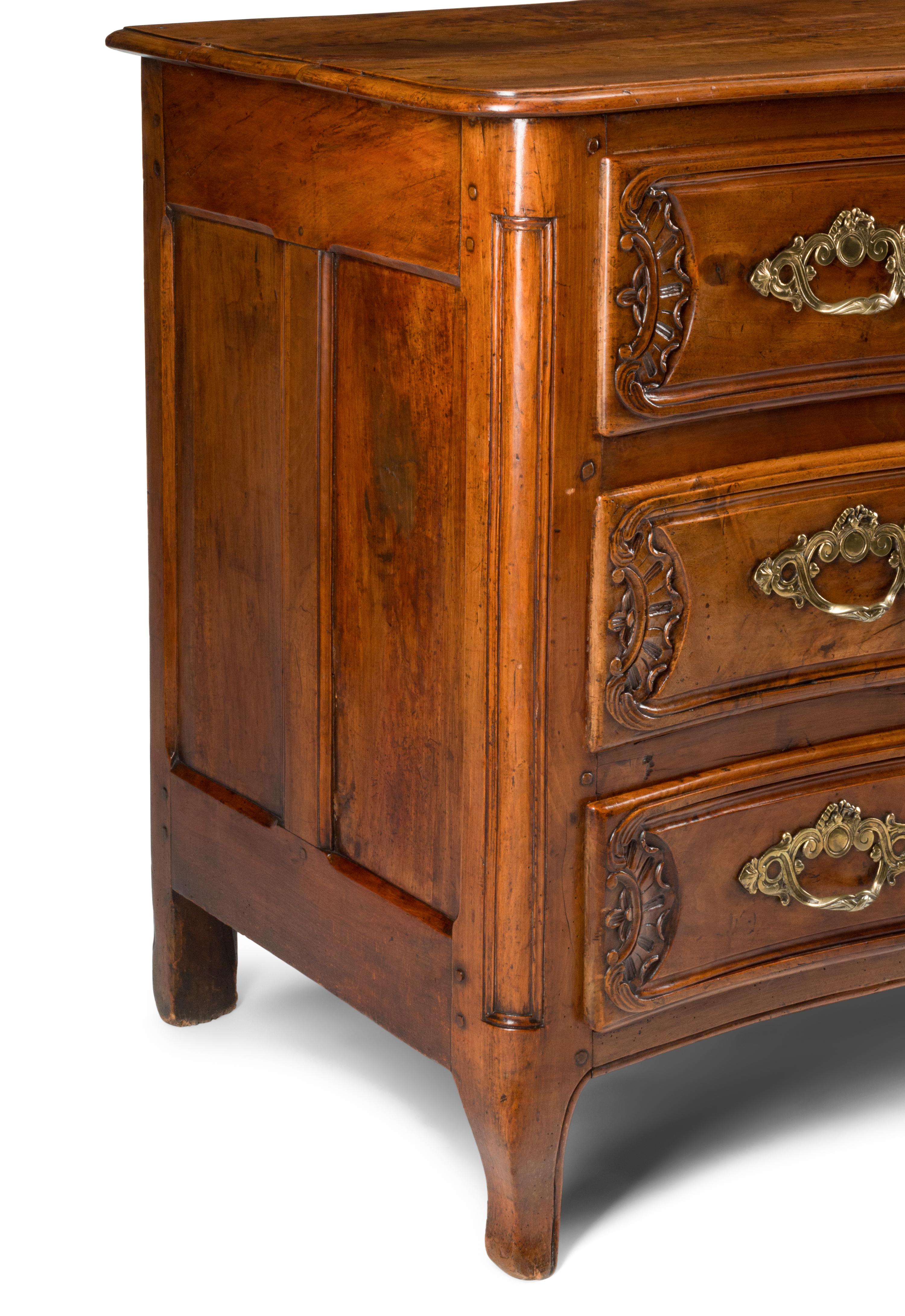 A French Provincial Walnut Commode