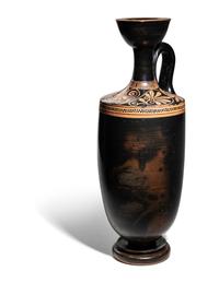 Two Attic Red-Figured Lekythoi