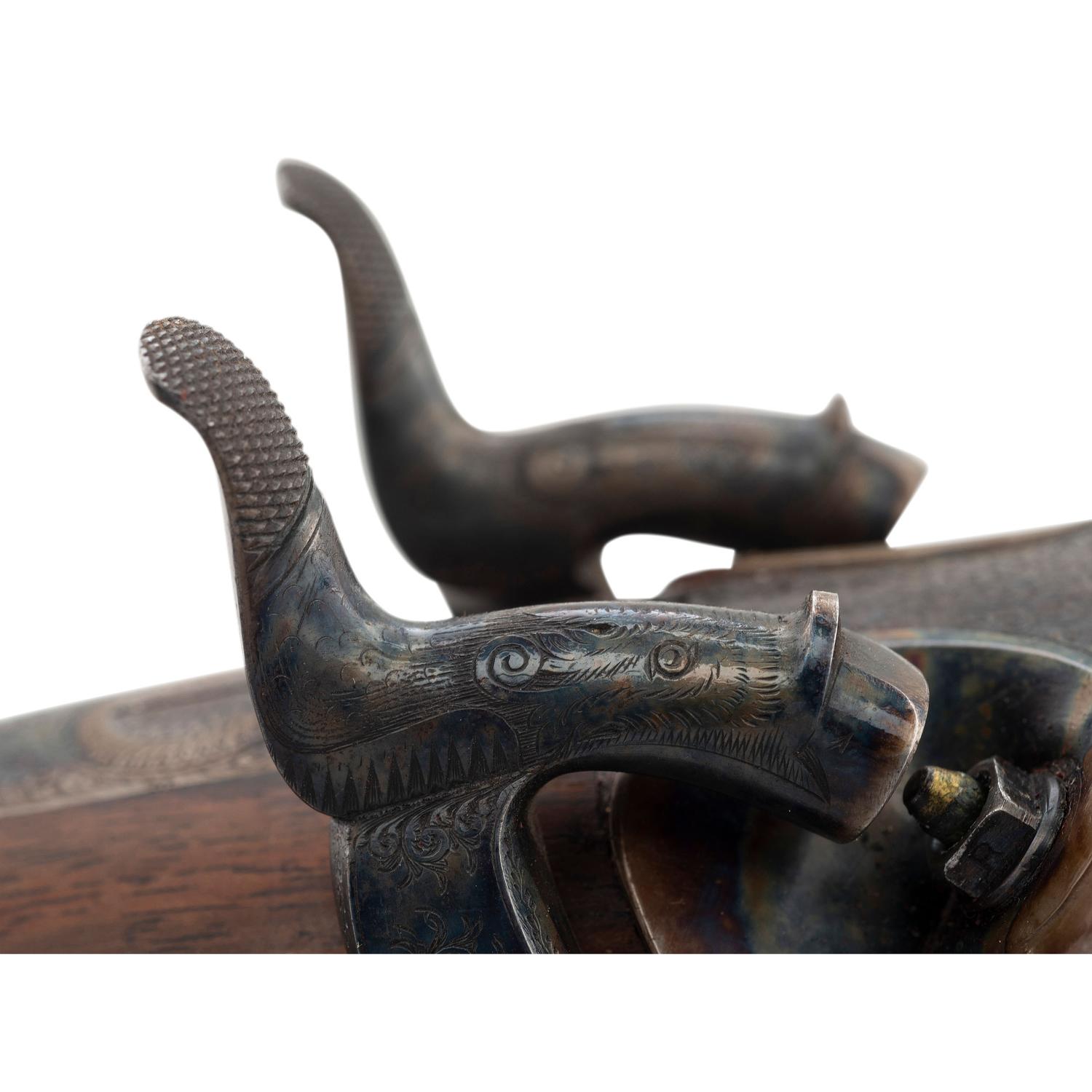 Purdey Hammer Gun 8 Gauge with Makers Case and Accessories