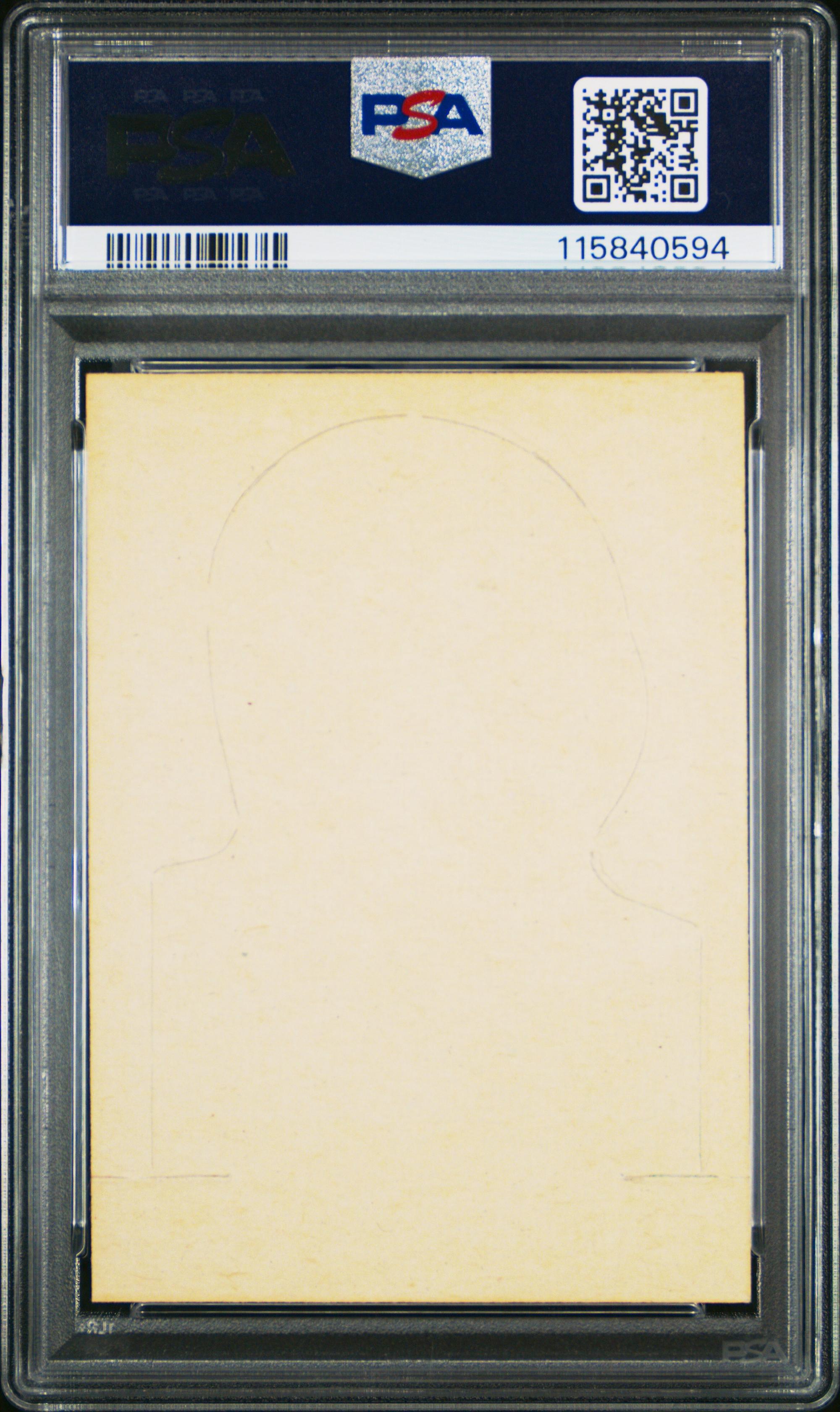 A 1968 Topps Stand Ups Joe Namath Football Card (PSA 7 NM)