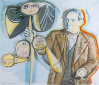 Various Artists (Alex Katz, Ed Paschke, Claes Oldenburg, Larry Rivers, Frank Stella, Tom Wesselmann), (American, 20th century), Master