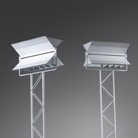Pair of Floor Lamps, model 2177, c. 1980 Valaisinpaja, Finland
