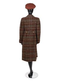 Chanel Haute Couture Skirt Suit and Coat, with Paulette Beret, 1981