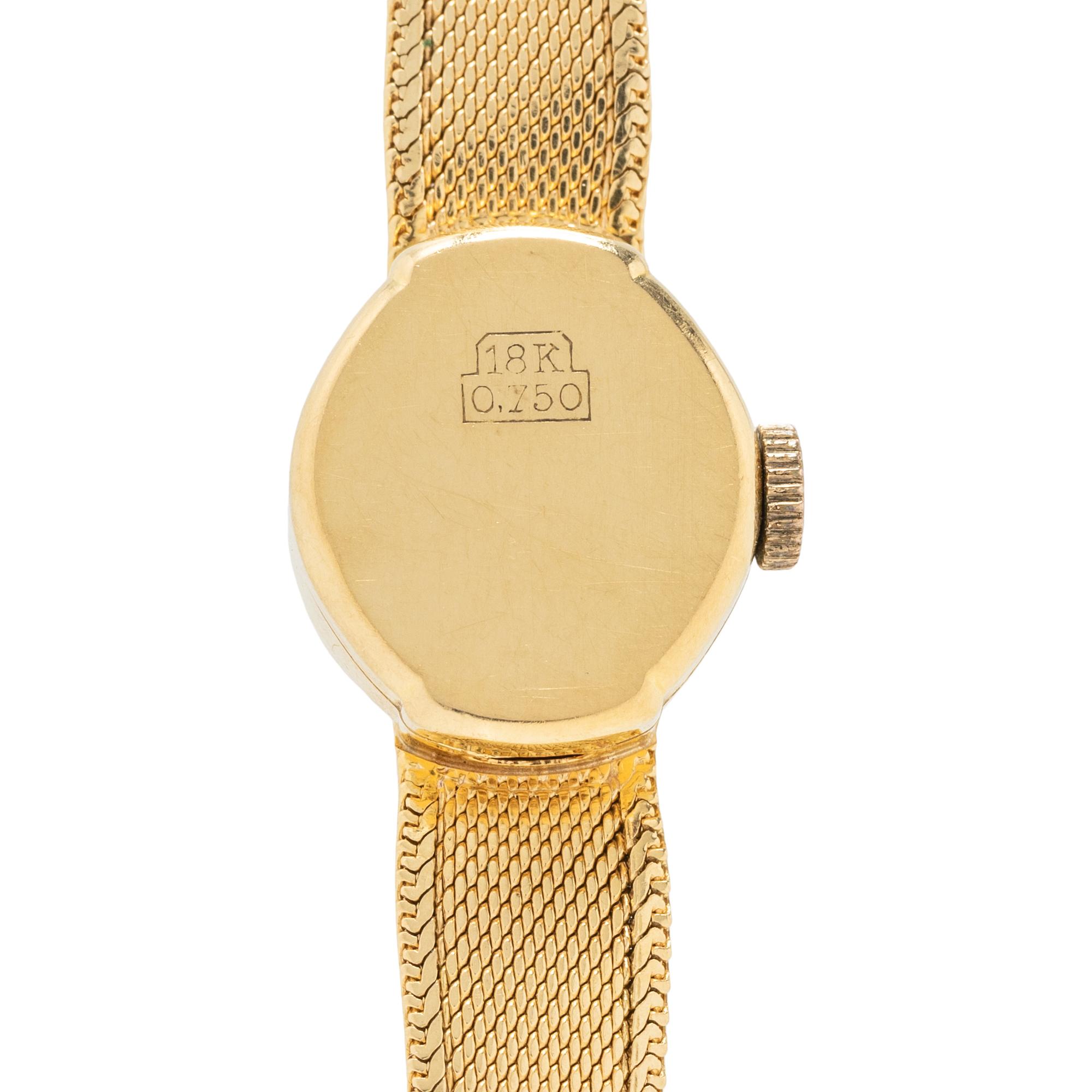 NIVADA, 18K YELLOW GOLD WATCH