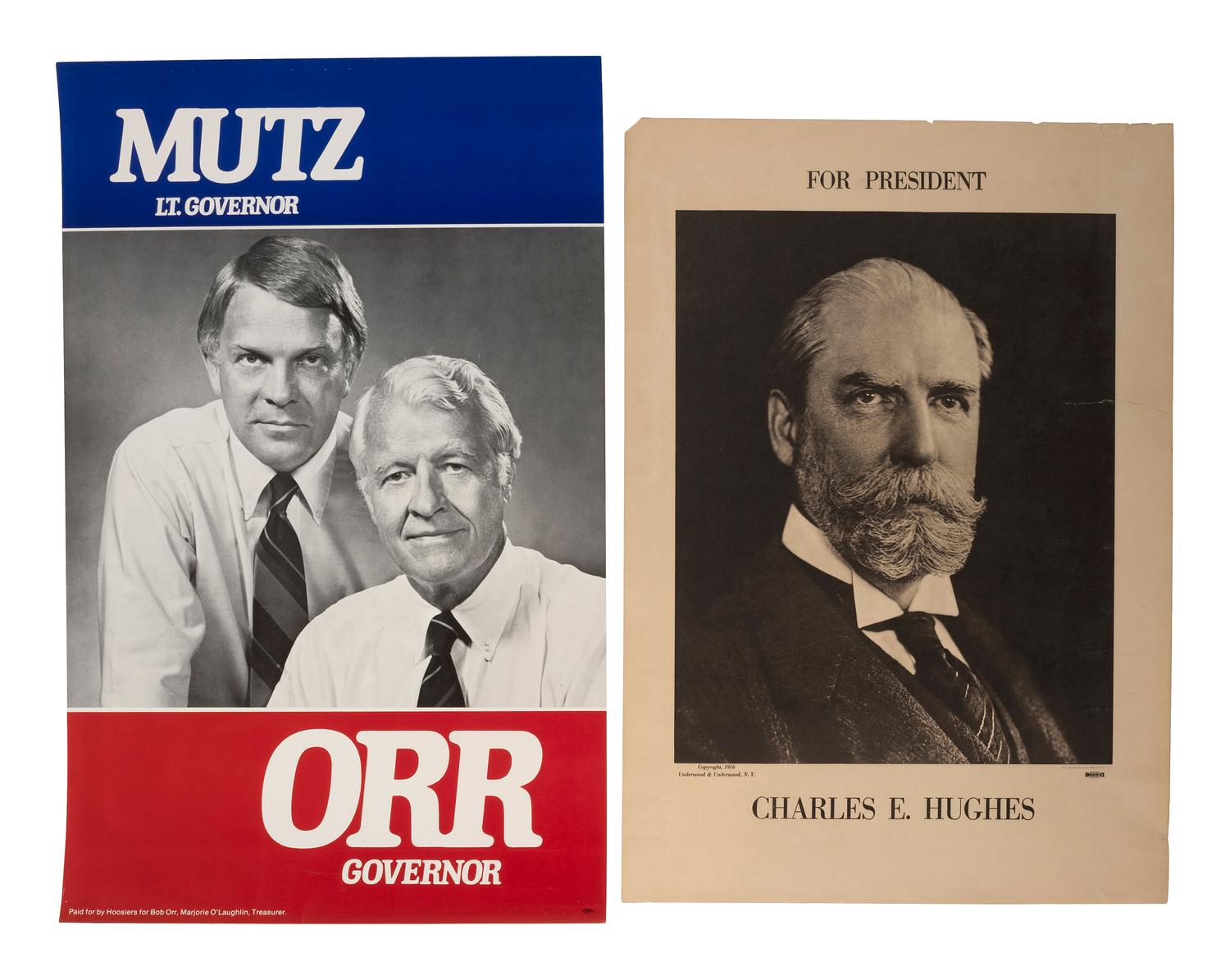 [REPUBLICAN PARTY]. A group of 7 campaign posters incl. REAGAN, HOOVER, GOLDWATER, and others.