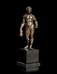 A Hellenistic Bronze Hermes with Silver Inlay