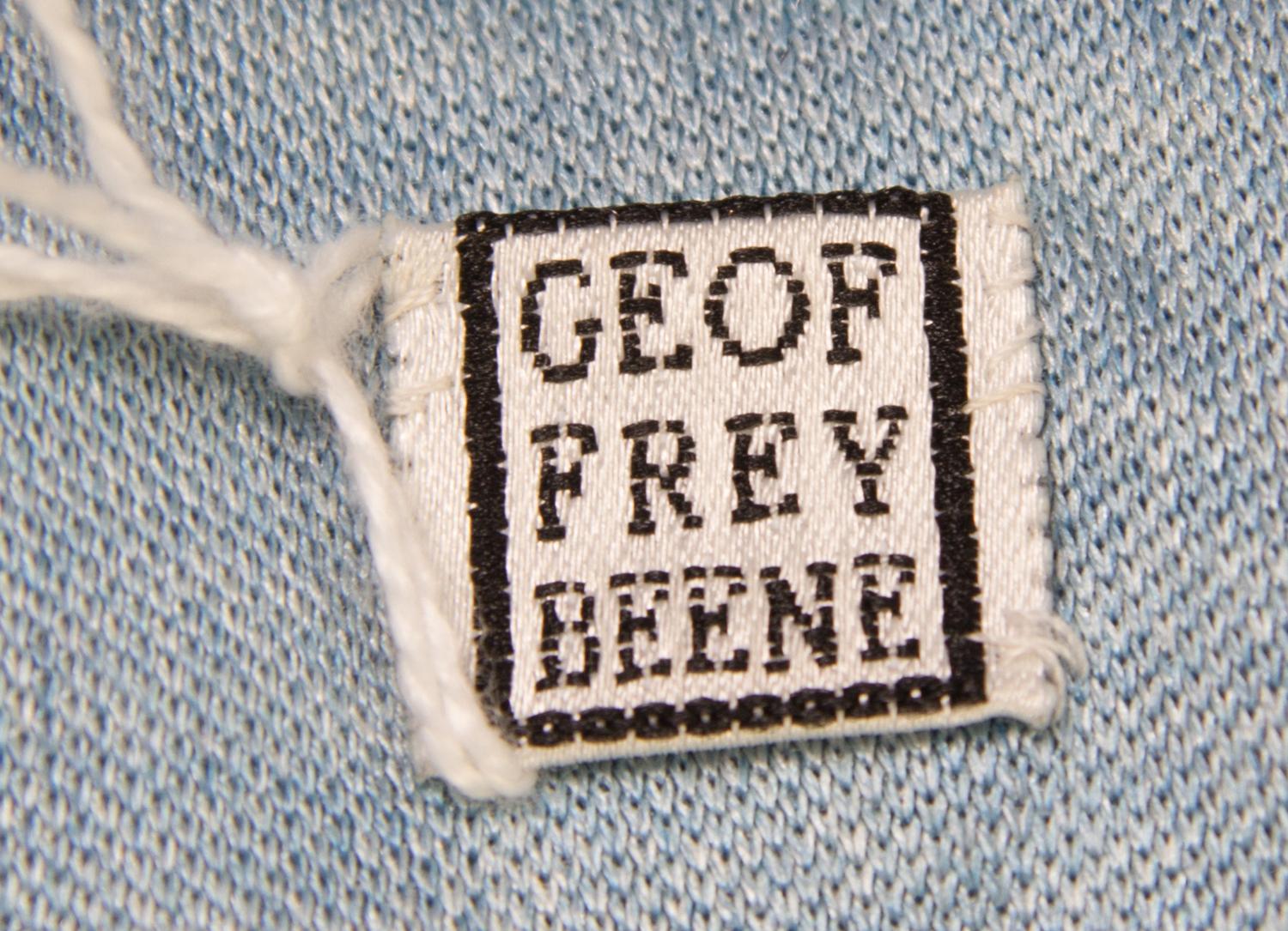 A Geoffrey Beene Light Blue Skirt Ensemble, Size 10.