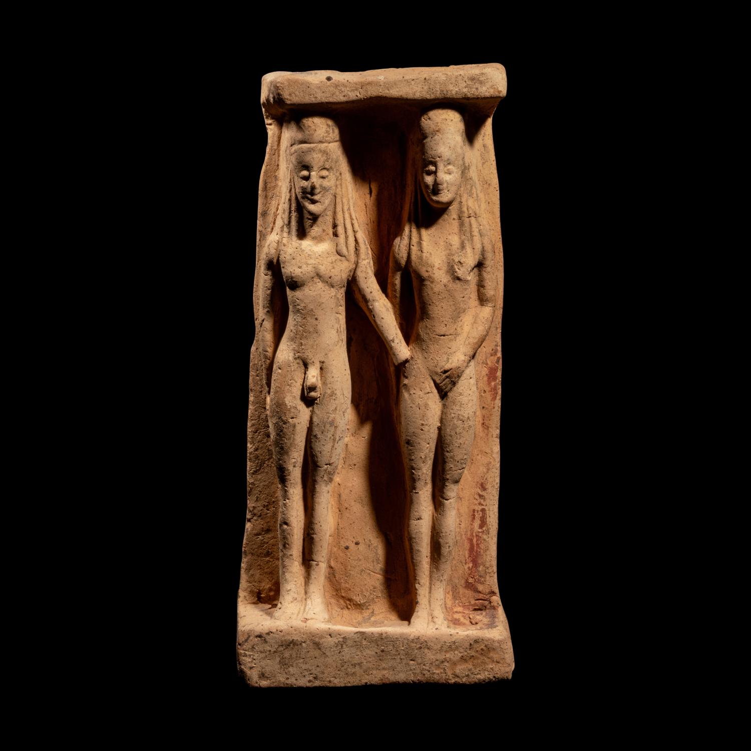 A Greek Terracotta Plaque