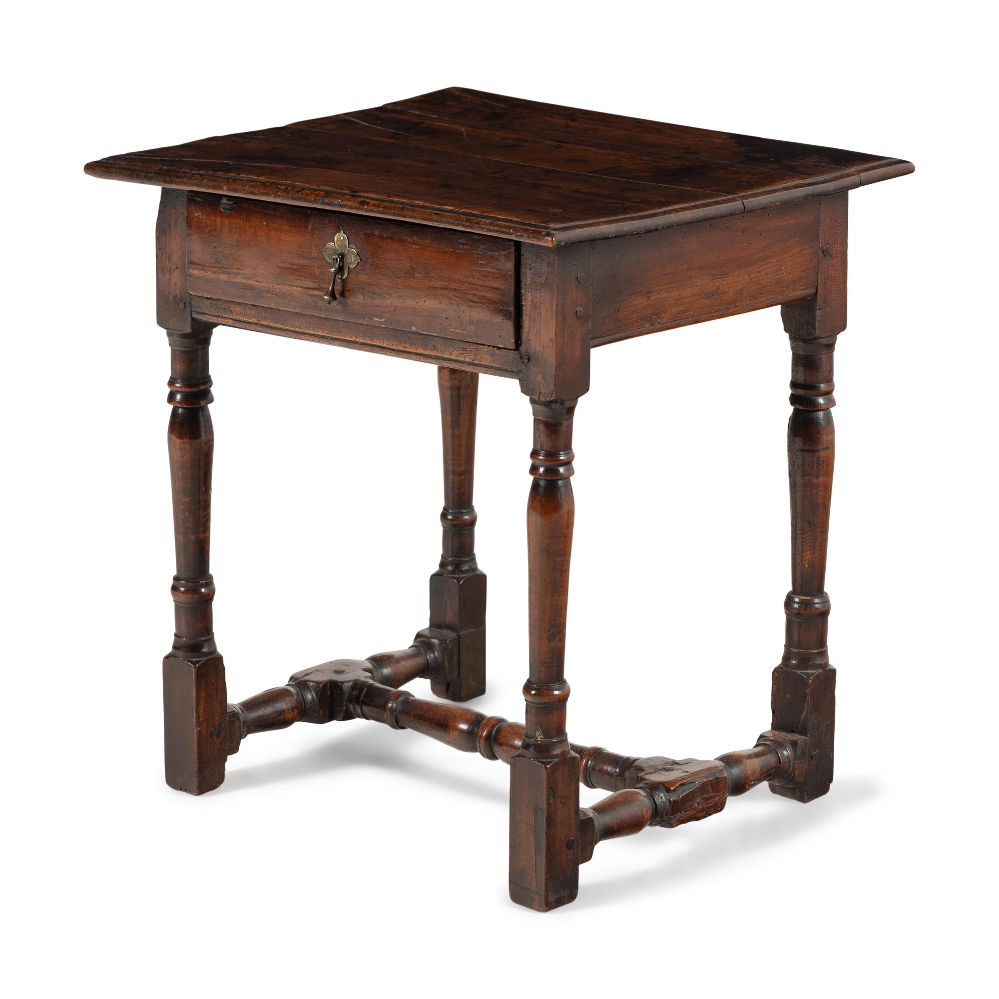 An English Fruitwood Side Table