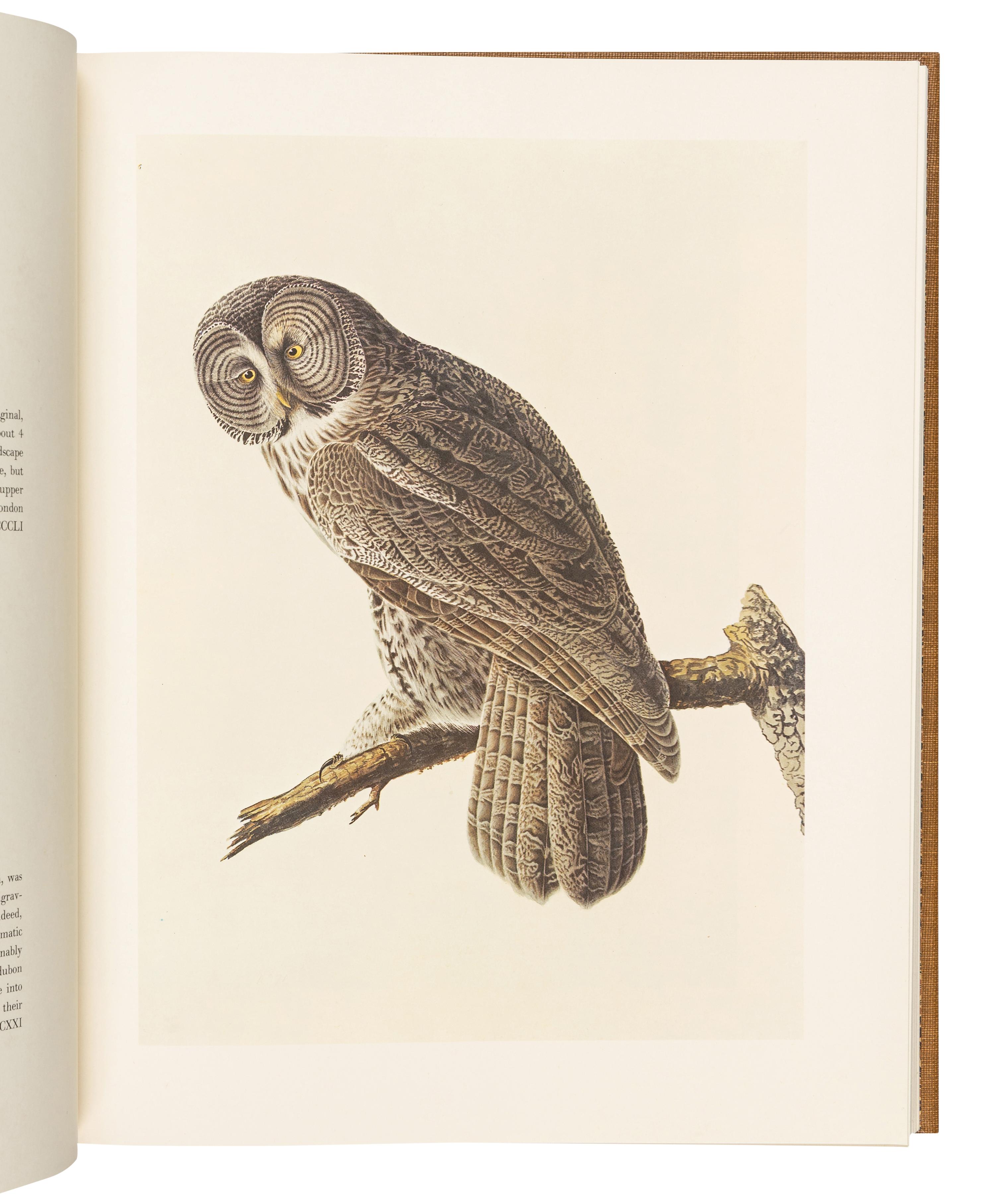 AUDUBON, John James (1785-1851). The Original Water-color Paintings... for The Birds of America . Marshall B. Davidson, introduction. New York: American Heritage Publishing Co., Inc., 1966.