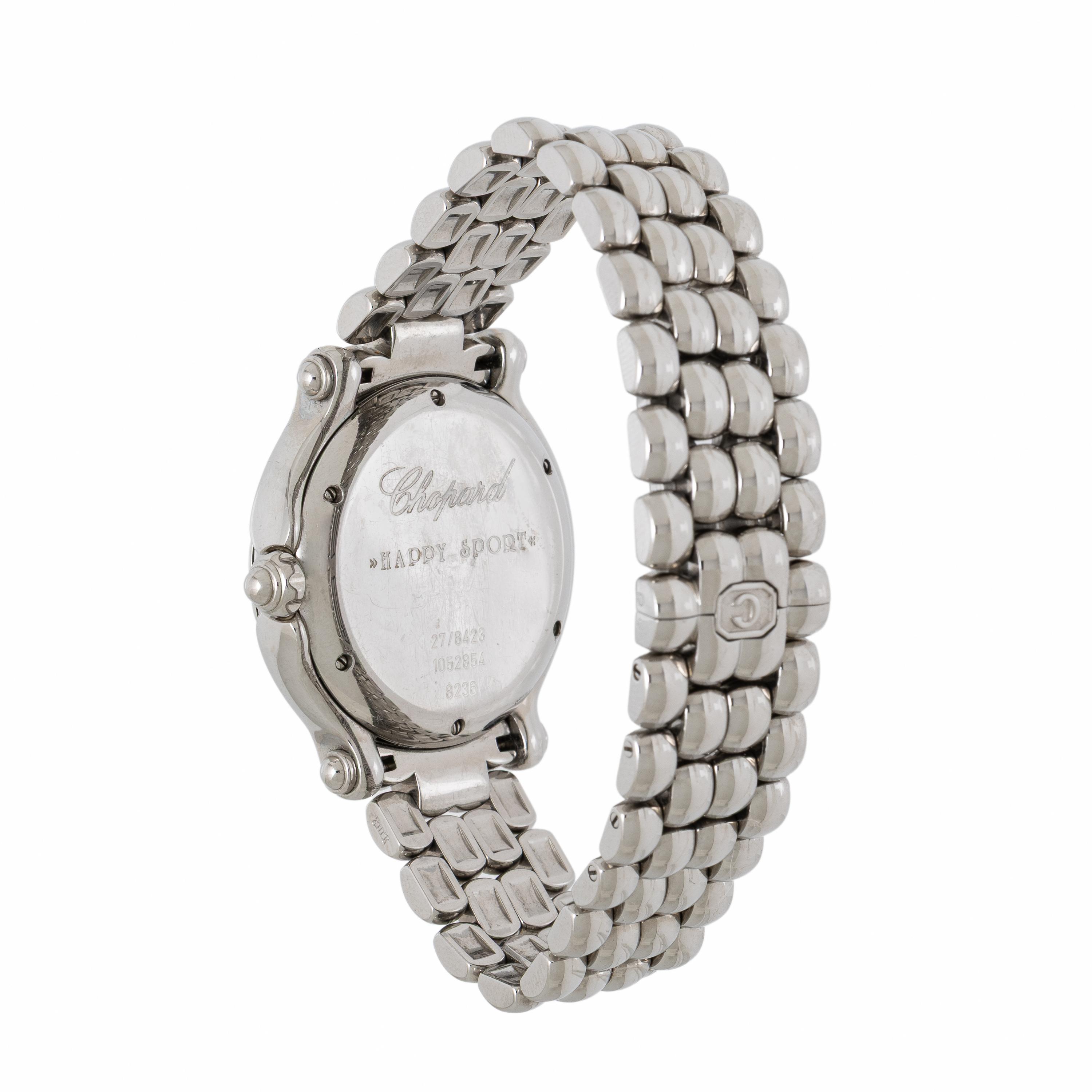 Chopard, Ref. 27/8423, Stainless Steel 'Happy Sport' Watch