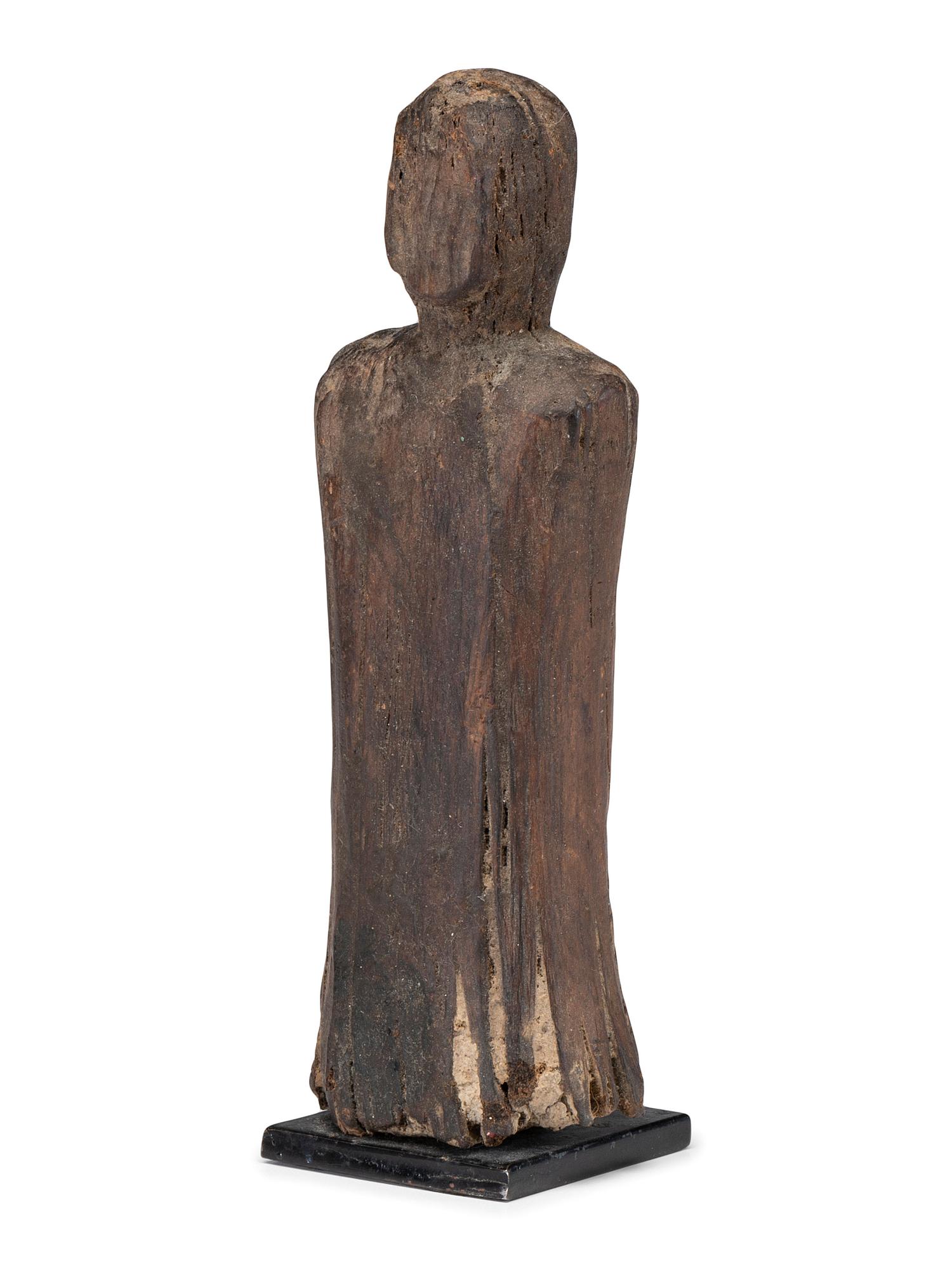 St. Lawrence Island Carved Wood Doll