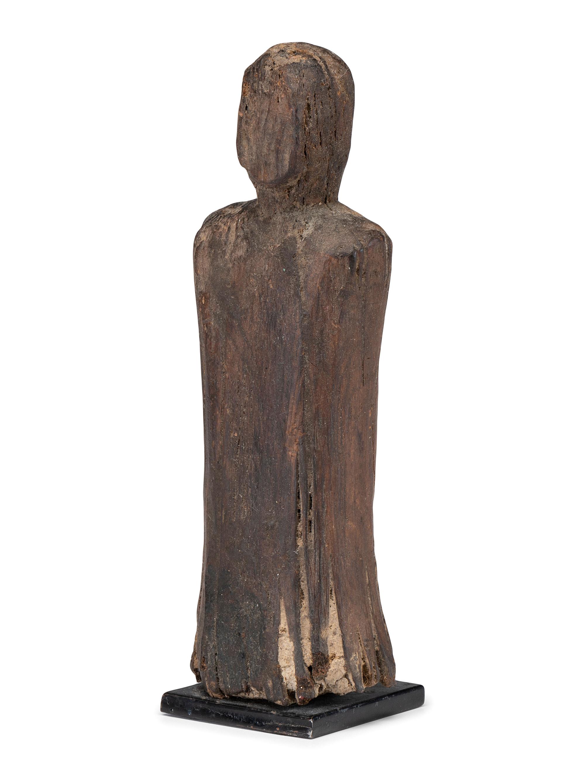 St. Lawrence Island Carved Wood Doll