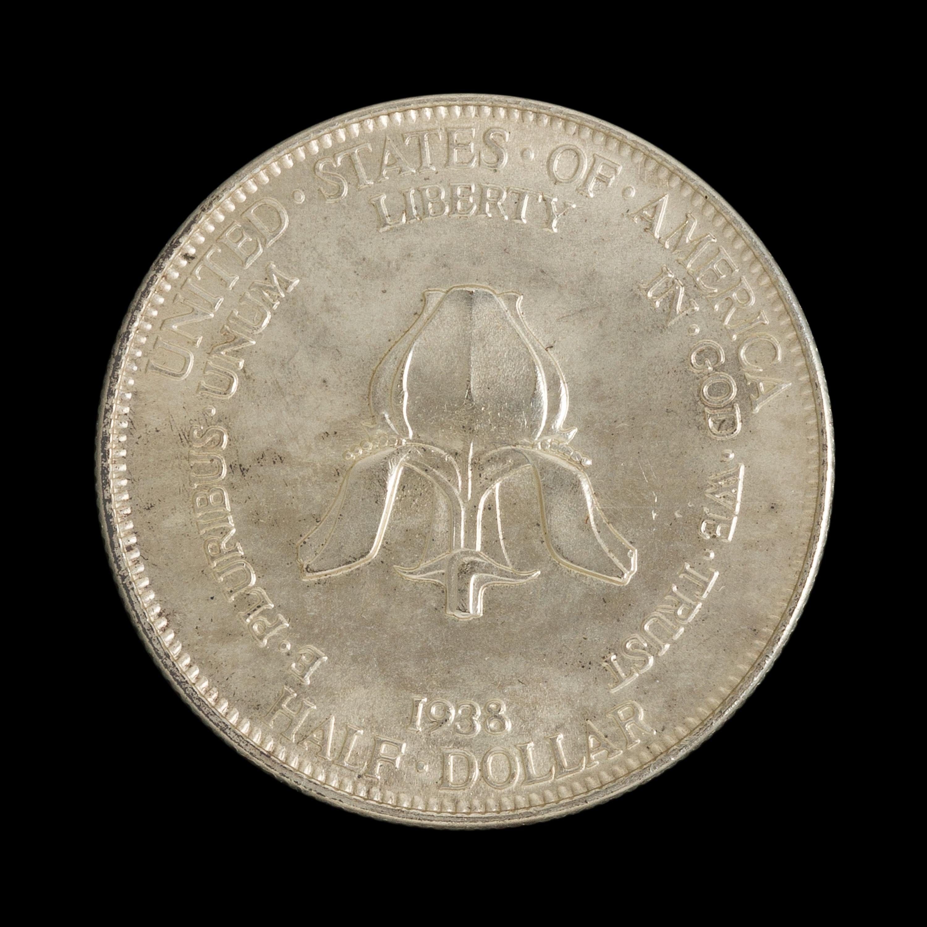 A United States 1938 New Rochelle Commemorative 50c Coin