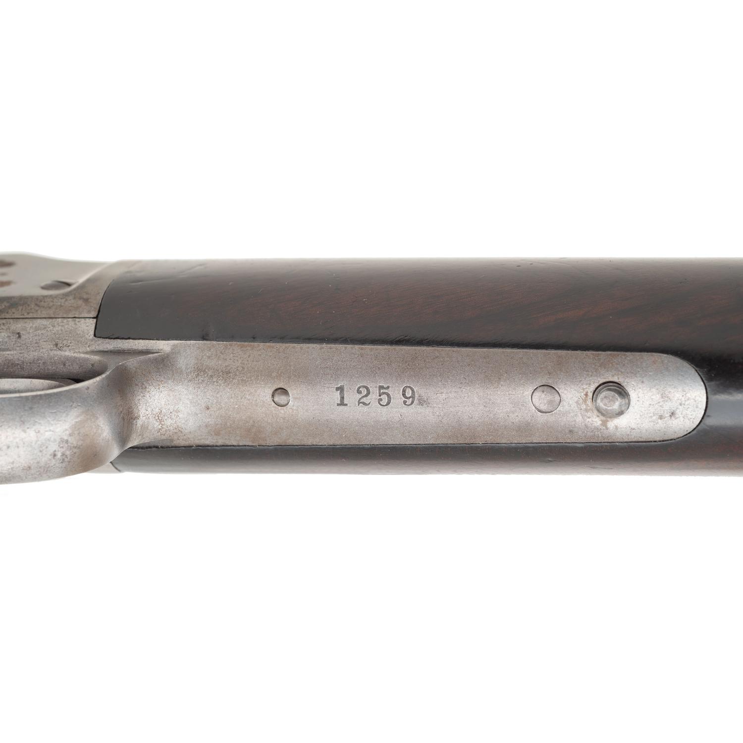 Rare 2nd Year of Production Large Frame Colt Lightning Slide Action Rifle in .45-85 with Half Magazine