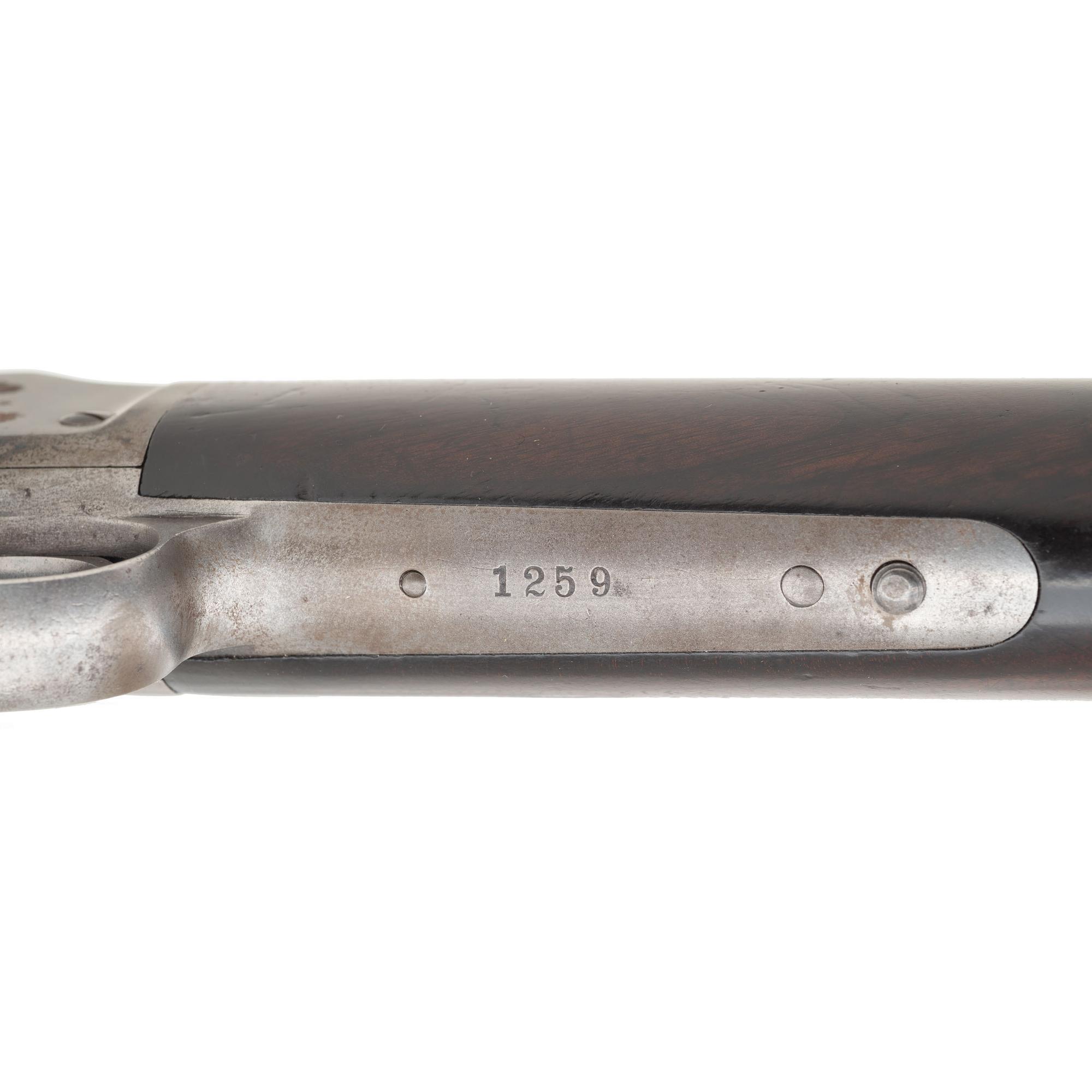 Rare 2nd Year of Production Large Frame Colt Lightning Slide Action Rifle in .45-85 with Half Magazine