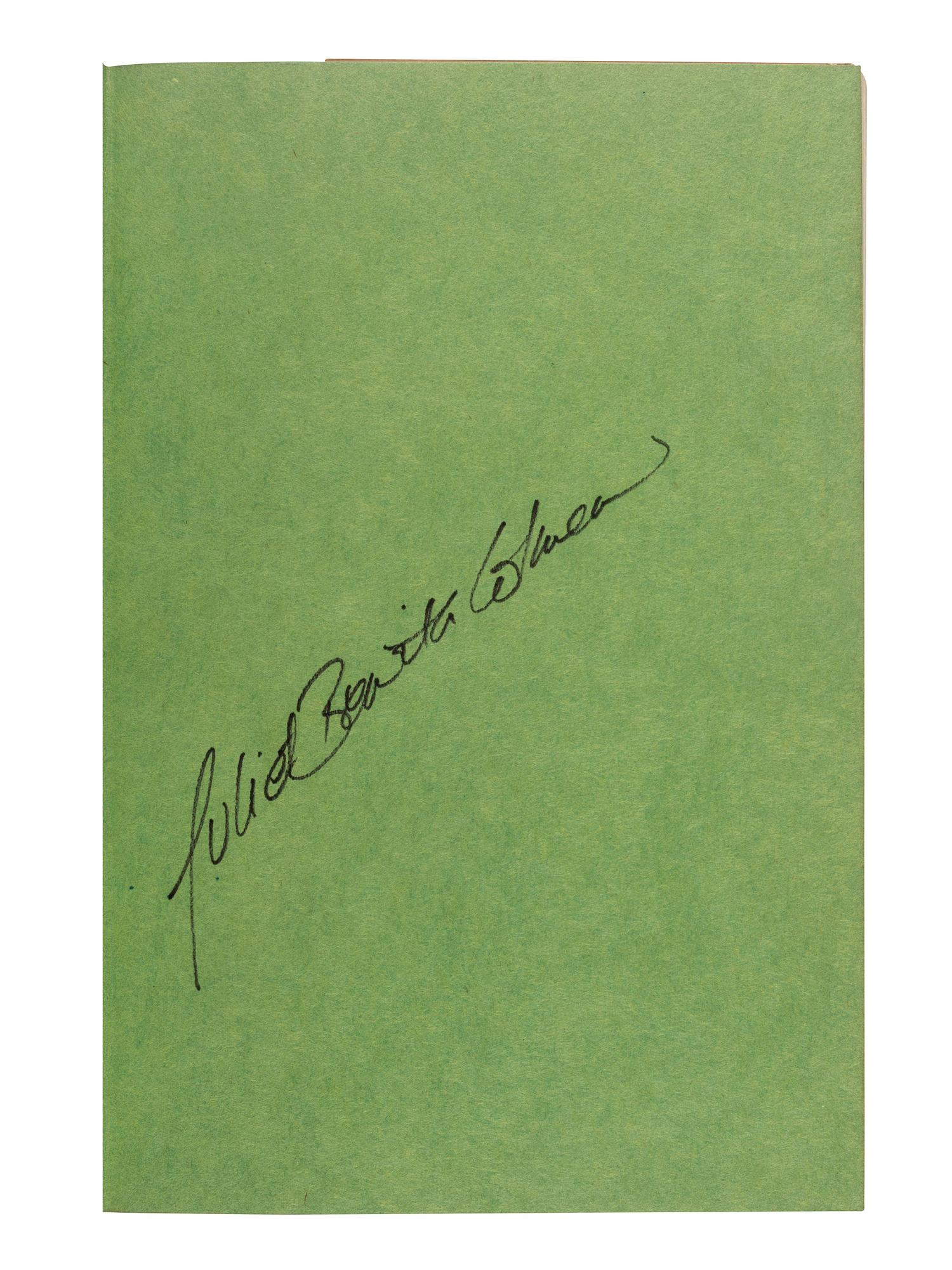 [HOLLYWOOD]. A group of 11 works, many with connections to film and entertainment, all SIGNED copies, comprising: