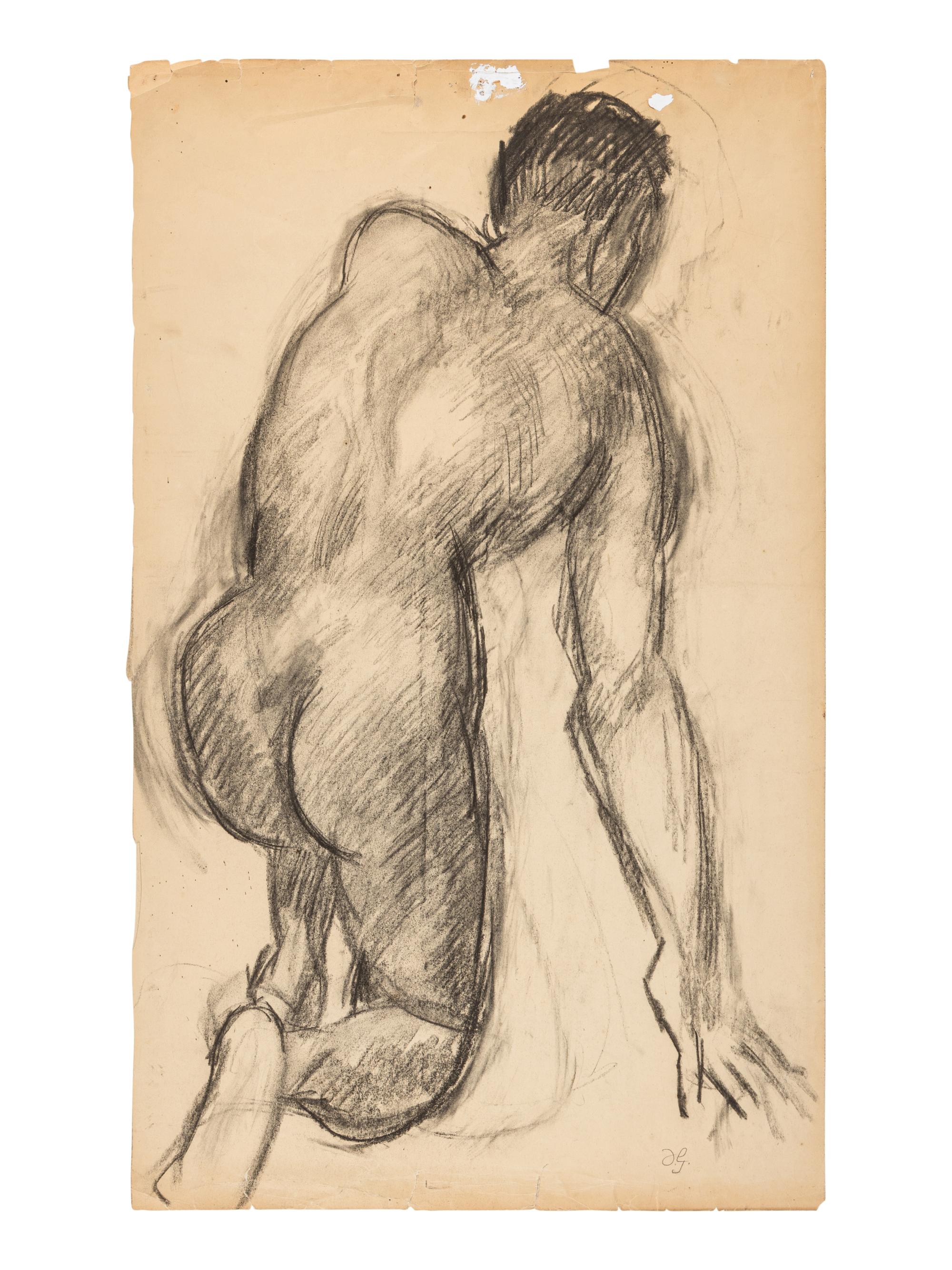 Man Kneeling